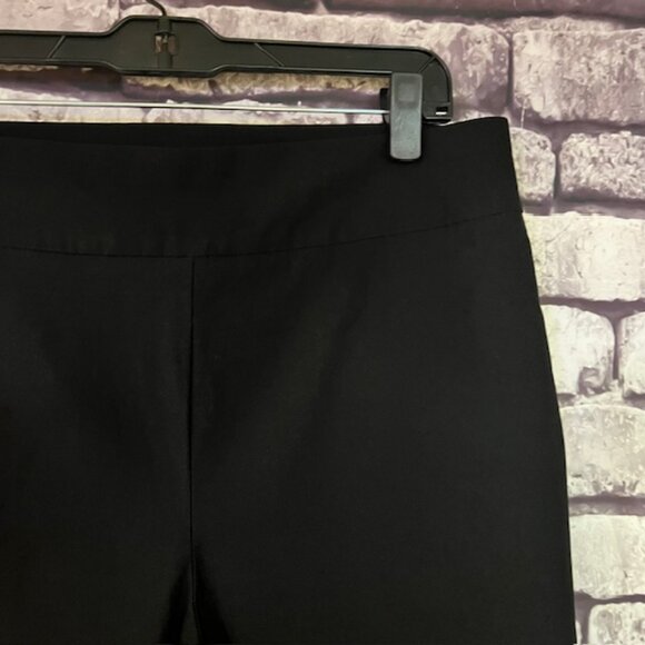 Chico's Black Pull On Crop Pants Size L - Picture 4 of 9